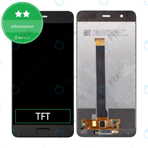 Οθόνη με οθόνη αφής για Huawei P10 Plus, Μαύρο, Black, Aftermarket