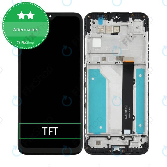 Συγκρότημα οθόνης για LG K41S, Μαύρο, Black, Aftermarket