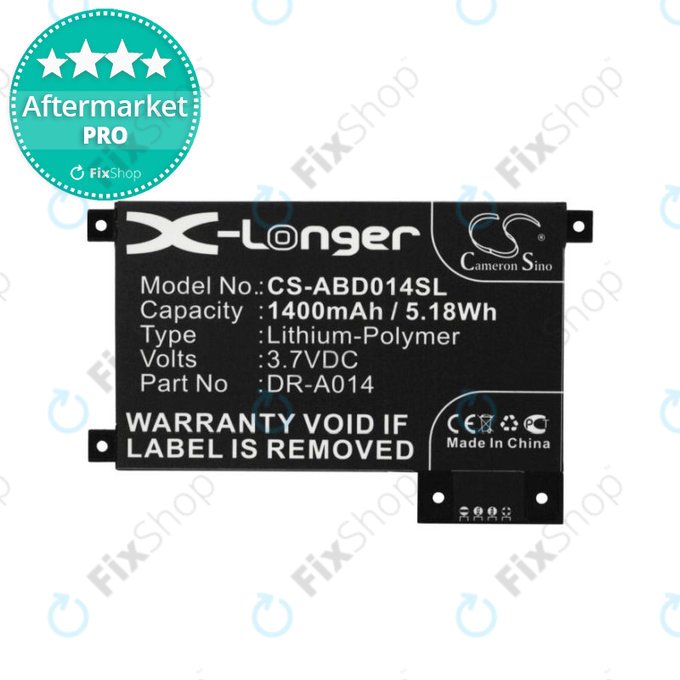 Battery για Amazon Kindle Touch | Touch 4th | DR-A014 | 170-1056-00 | 1400mAh | HQ