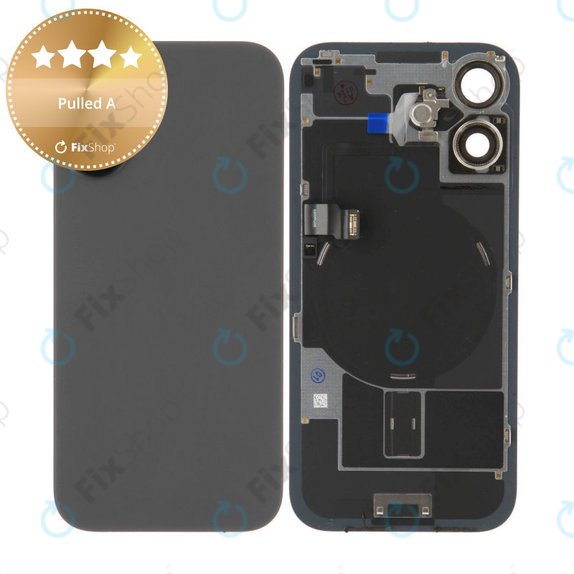 Γυαλί πίσω περιβλήματος για iPhone 17, Black, Pulled A