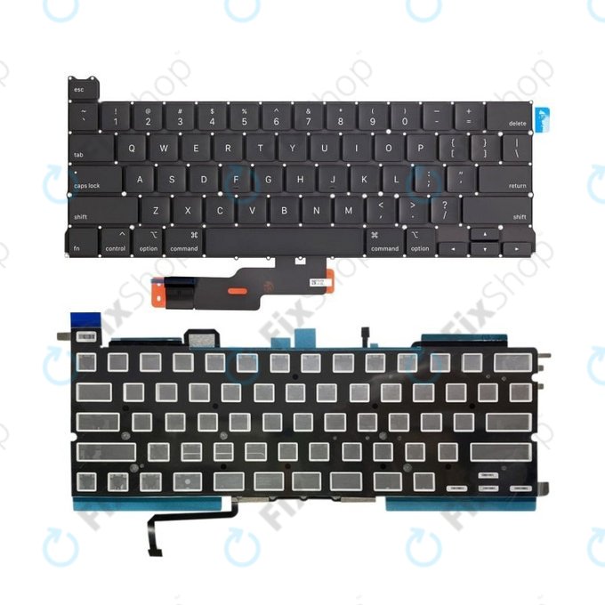 Πληκτρολόγιο + Backlight US για MacBook Pro 13" A2289 (2020)