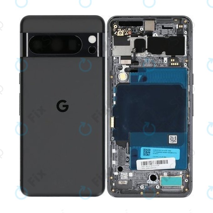 Καπάκι Μπαταρίας για Google Pixel 8 Pro GC3VE, G1MNW | G949-00693-01 | Obsidian | Genuine Service Pack