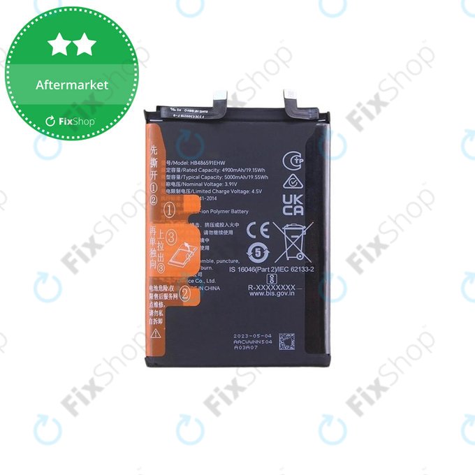 Μπαταρία για Honor 90 5G, HB486591EHW, 5000mAh, FixPremium