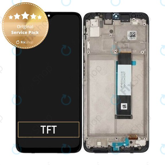 Συγκρότημα οθόνης για Xiaomi Redmi 9T, Carbon Gray, Service Pack