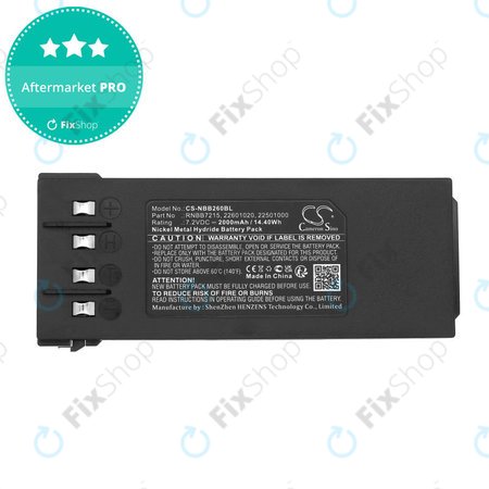 Μπαταρία για Hiab 077 Hiduo, 088CL, 095, 2000mAh, Ni-MH, 7.2V, RNBB7215, 2.250.1000, HQ