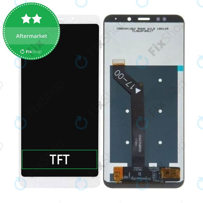 LCD Display με Touch Screen για Xiaomi Redmi 5 Plus | Redmi Note 5 | Λευκό, White | Aftermarket
