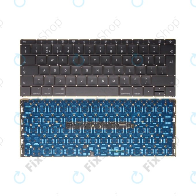 Πληκτρολόγιο + Backlight UK για MacBook 12" A1534 (Αρχές 2015)