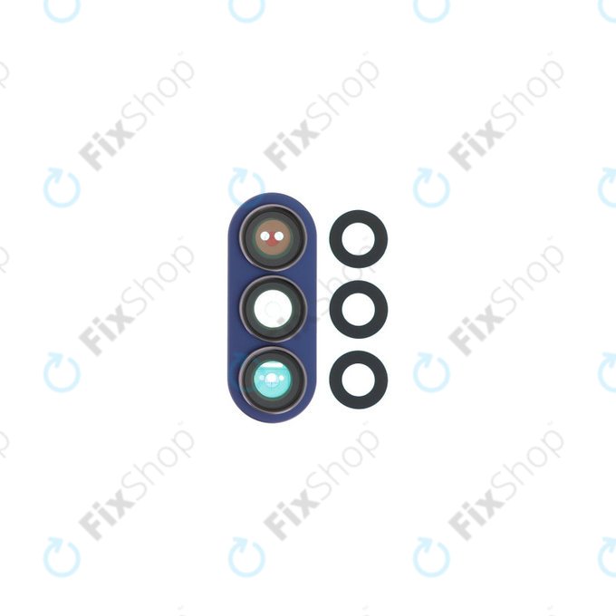 Γυαλί Φακού Πίσω Κάμερας με Πλαίσιο για Samsung Z Fold 7 F966B, Blue Shadow