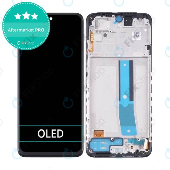 Συγκρότημα οθόνης για Xiaomi Redmi Note 11S, 2201117SG, 2201117SI, Μαύρο, Black