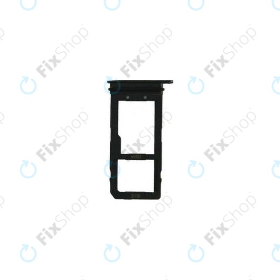 Δίσκος SIM/SD για HTC U11 | Brilliant Black | 72H0A209-02M | Genuine Service Pack