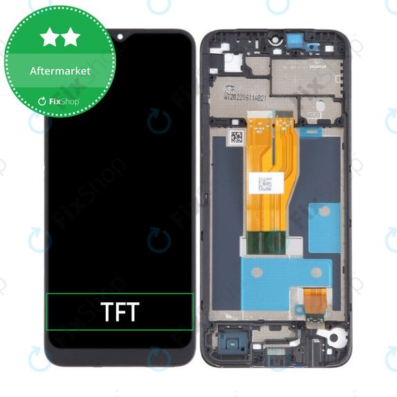 Συγκρότημα οθόνης για Realme C30, RMX3581, Lake Blue, Aftermarket