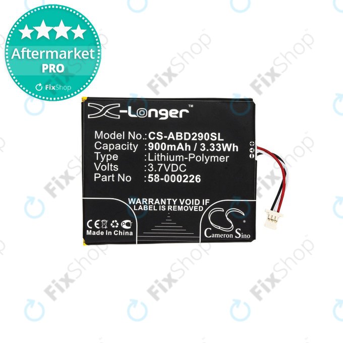 Battery για Amazon Kindle 10th | Basic 10th | 10th 2019 | Touch 2019 | 26S1019 | 58-000226 | 900mAh | HQ
