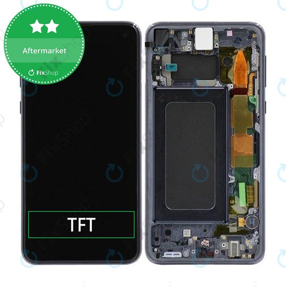 Συγκρότημα οθόνης για Samsung S10e, G970F, Prism Black, Aftermarket