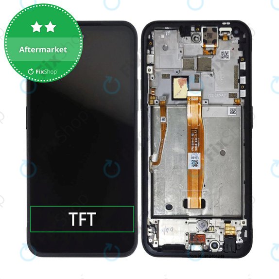 Συγκρότημα οθόνης για Nokia XR20, TA-1368, TA-1362, Granite Gray, Aftermarket