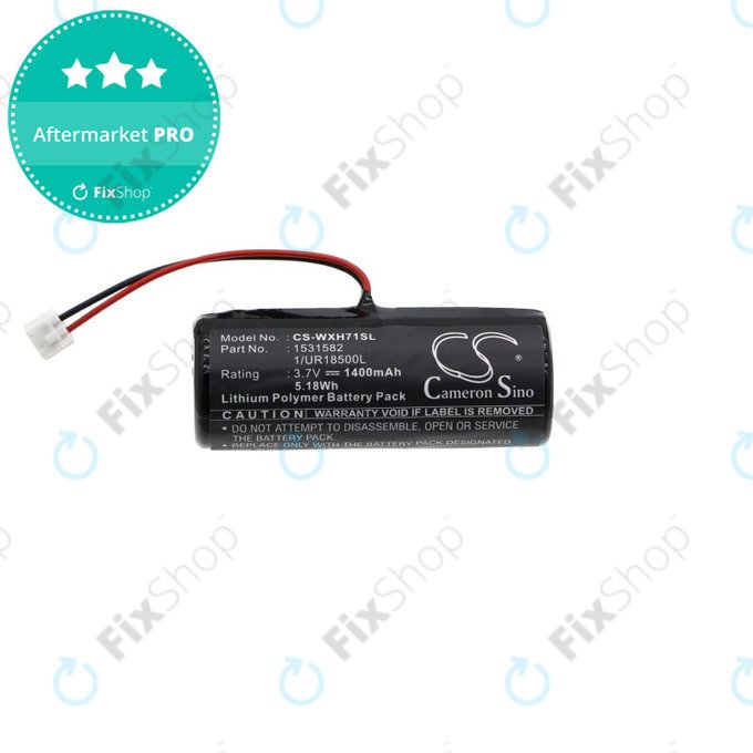 Μπαταρία για Wella Xpert HS71, 1400mAh, Li-ion, 3.7V, 1531582, HQ