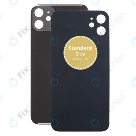 Πίσω Κάλυμμα Γυαλί για iPhone 11 | Μαύρο | Black