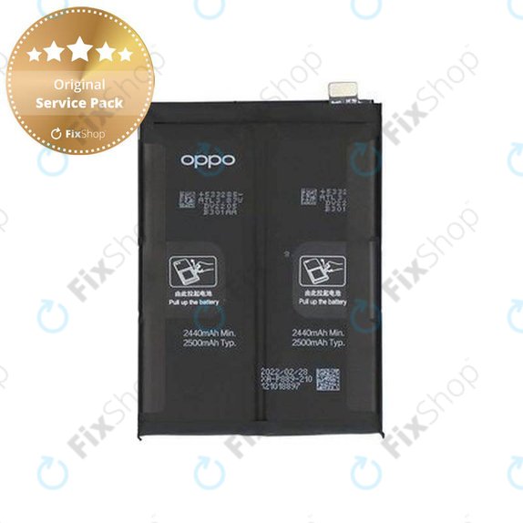 Μπαταρία για Oppo Find X5 Pro, 4200001, BLP889, 5000mAh, Service Pack