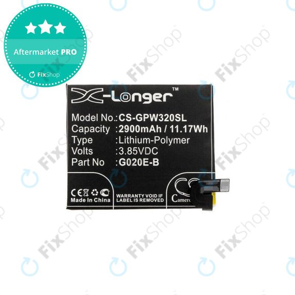 Μπαταρία για Google Pixel 3a, G020E-B, 2900mAh, HQ