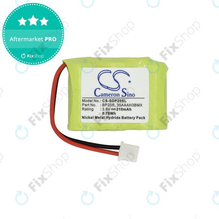 Μπαταρία για Dogtra Receiver, Collar, 210mAh, Ni-MH, 3.6V, BP20R, HQ