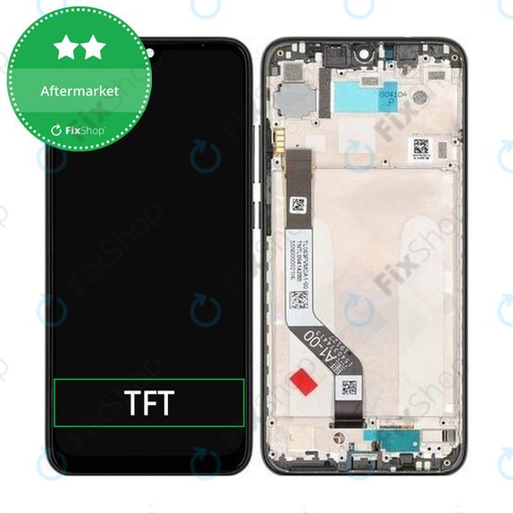 Συγκρότημα οθόνης για Xiaomi Redmi Note 7, Μαύρο, Black, Aftermarket