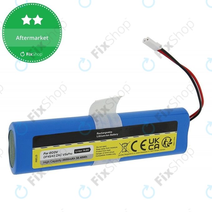Μπαταρία για Ecovacs Deebot DF45, M26-4S1P-AGX-2, 14.8V, 2600mAh