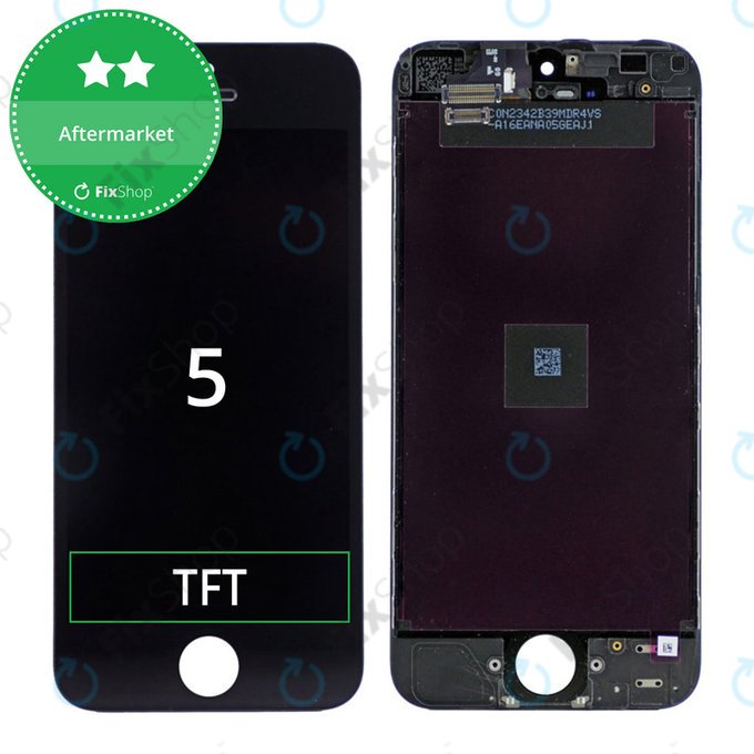 LCD Display Assembly για iPhone 5 | Μαύρο, Black | Aftermarket