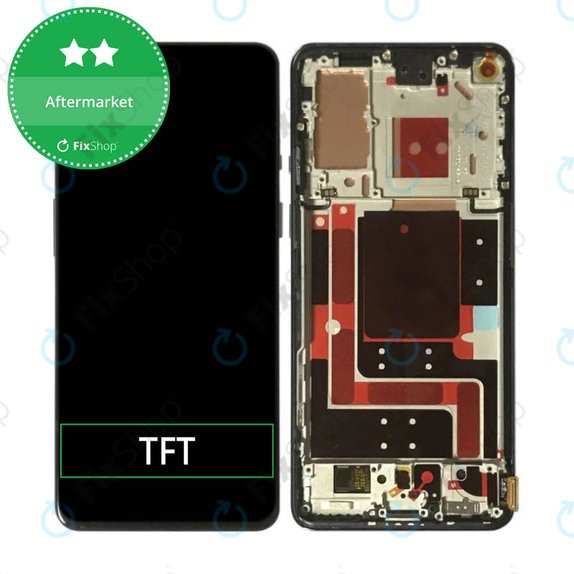 Συγκρότημα οθόνης για OnePlus 9, Μαύρο, Astral Black, Aftermarket