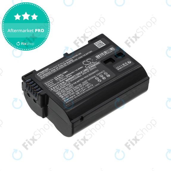 Μπαταρία για Nikon D7000, D500, D600, D7200, D7500, Z5, Z6, EN-EL15, Li-ion, 7V, 2000mAh, HQ
