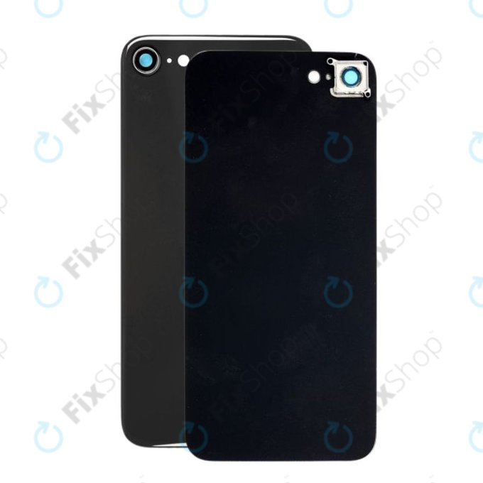 Πίσω Κάλυμμα Γυαλί με Φακό Κάμερας για iPhone 8 | Διαστημικό Γκρι | Space Gray