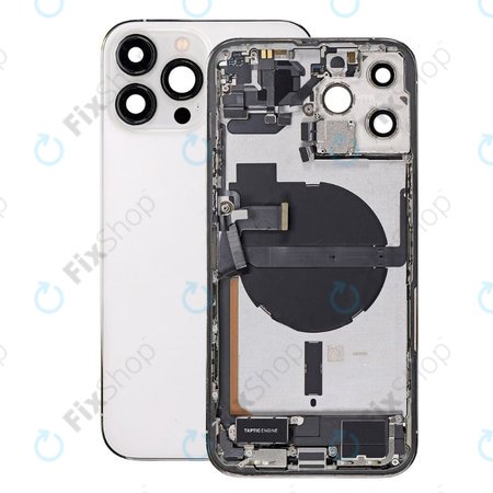 Πίσω Κάλυμμα με Μικρά Ανταλλακτικά για iPhone 13 Pro Max | Ασημί | Silver