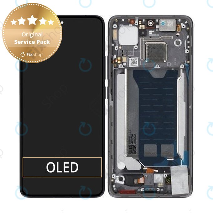 LCD Display Assembly για Xiaomi Poco F7 Pro 5G | 56002300O1100 | Black | Genuine Service Pack