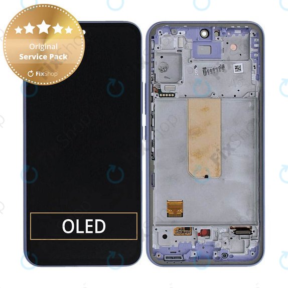 Συγκρότημα οθόνης για Samsung A54 5G, A546B, Light Violet, Service Pack