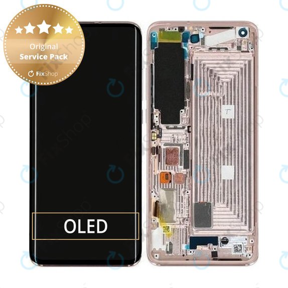 Συγκρότημα οθόνης για Xiaomi Mi 10 Pro, Alpine White, Service Pack