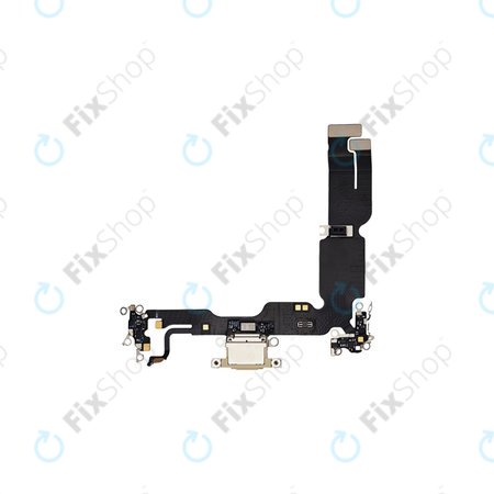 Επαφές Φόρτισης + Καλώδιο Flex για iPhone 15 Plus | Κίτρινο | Yellow