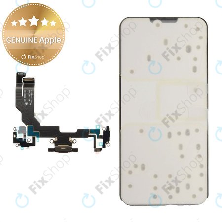 Επαφές Φόρτισης + Καλώδιο Flex για iPhone 16e | Black | 923-12009 | Genuine Apple