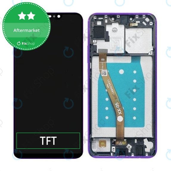 Συγκρότημα οθόνης για Huawei P Smart Plus, Nova 3i, Iris Purple, Aftermarket