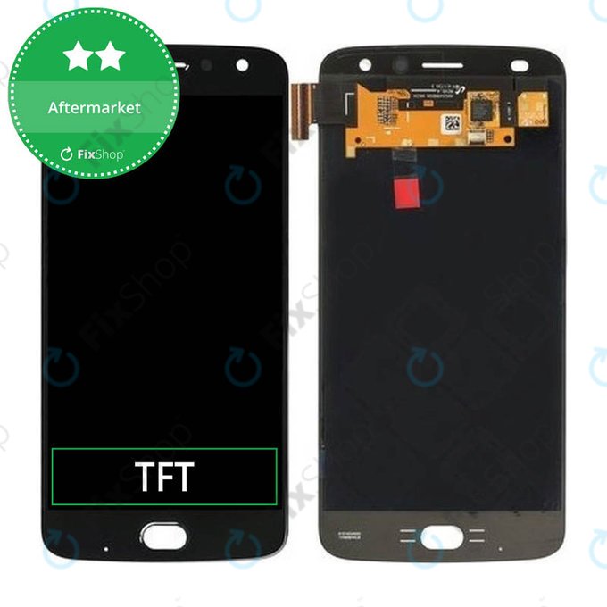 Οθόνη με οθόνη αφής για Motorola Moto Z2 Play, XT1710-09, Μαύρο, Black, Aftermarket