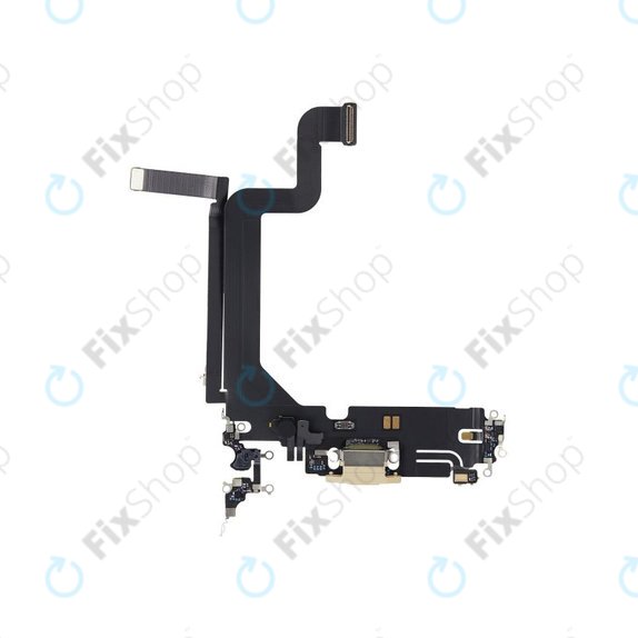 Επαφές Φόρτισης + Καλώδιο Flex για iPhone 14 Pro Max | Χρυσαφί | Gold