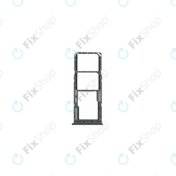 Δίσκος SIM + SD για Samsung A21s A217F | Μαύρο | Black | GH98-45392A | Genuine Service Pack