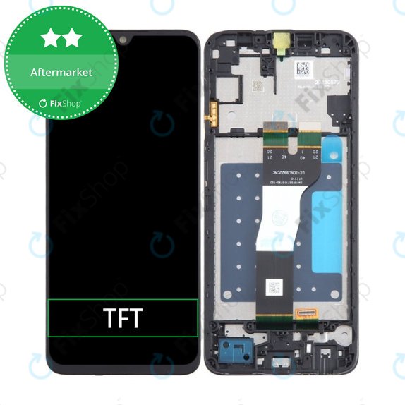 Συγκρότημα οθόνης για Samsung A05s, A057G, Black, Aftermarket