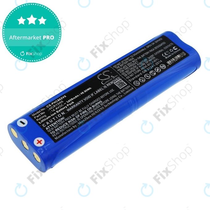 Μπαταρία για Philips SmartPro Active FC8810, FC8820, FC8830, 4ICR19/65, 14.4V, 3400mAh, HQ