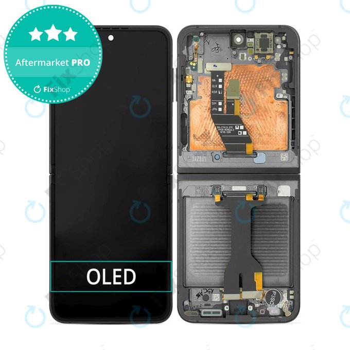 LCD Display Assembly για Samsung Z Flip 6 | F741B | Μαύρο, Black