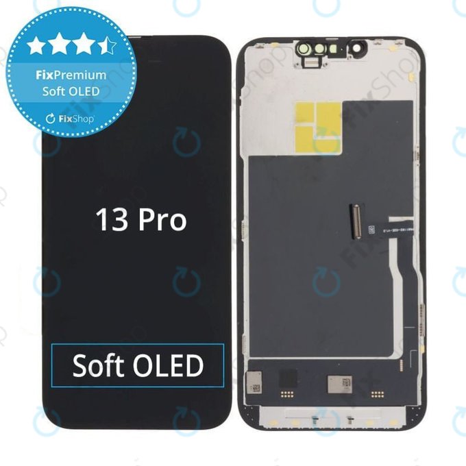 Οθόνη Soft OLED για iPhone 13 Pro - Τζάμι αφής + Πλαίσιο, DIAGNOSTIC