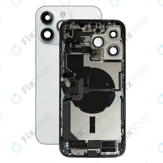 Πίσω Κάλυμμα με Μικρά Ανταλλακτικά για iPhone 14 Pro Max | Ασημί | Silver