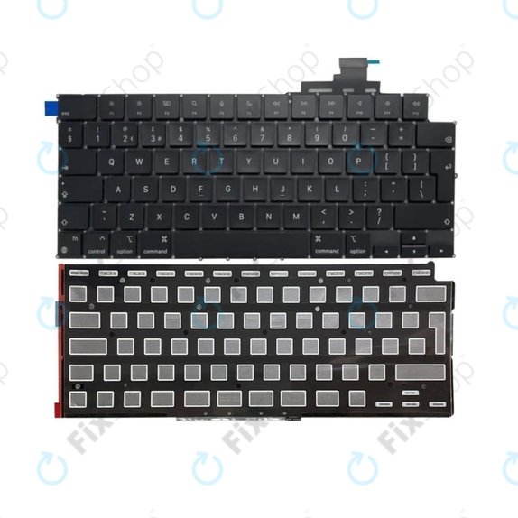 Πληκτρολόγιο + Backlight UK/EU για MacBook Air 13" A2681 (2022)
