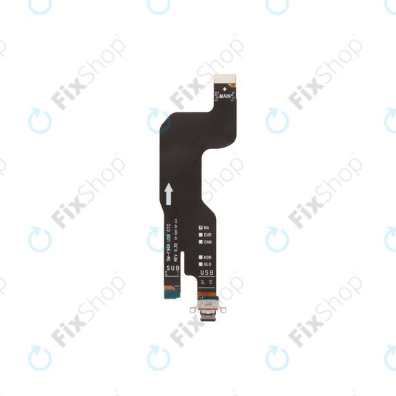 Επαφές Φόρτισης + Καλώδιο Flex για Samsung Z Fold 7 F966B