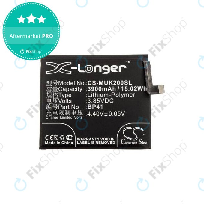 Μπαταρία για Xiaomi Mi 9T, BP41, 3900mAh, HQ