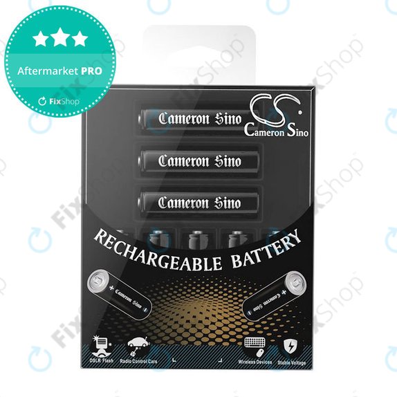 Επαναφορτιζόμενη μπαταρία, CameronSino AA, 8 τεμ, 2200mAh, Ni-MH, 1.2V, –, HQ
