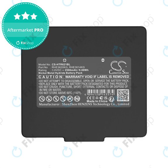Μπαταρία για Hetronic, 2500mAh, Ni-MH, 3.6V, RHE3620KG, HQ
