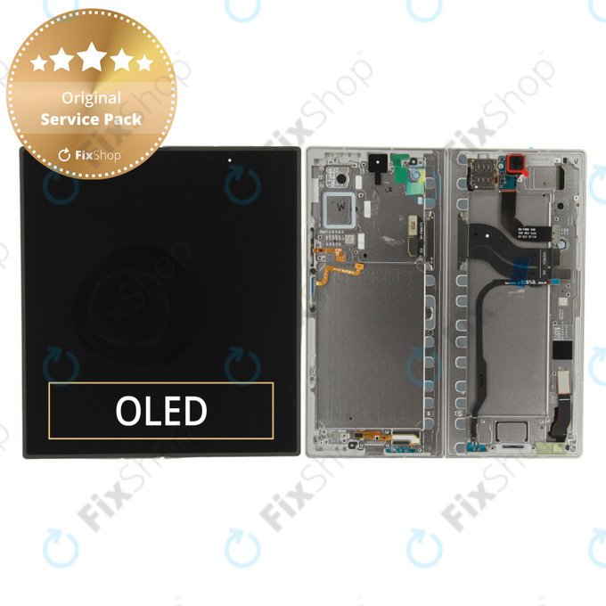 LCD Display Assembly για Samsung Z Fold 7 F966B, GH82-37548A, Silver Shadow, Genuine Service Pack